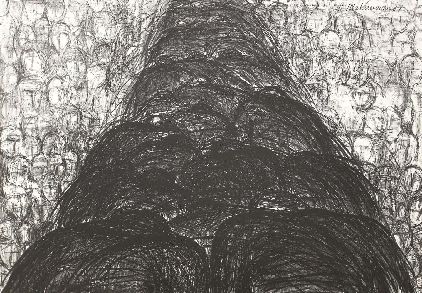 Große Abbildung Nr.1: 123-3030 Abakanowicz, Magdalena.: (Künstlergraphik)