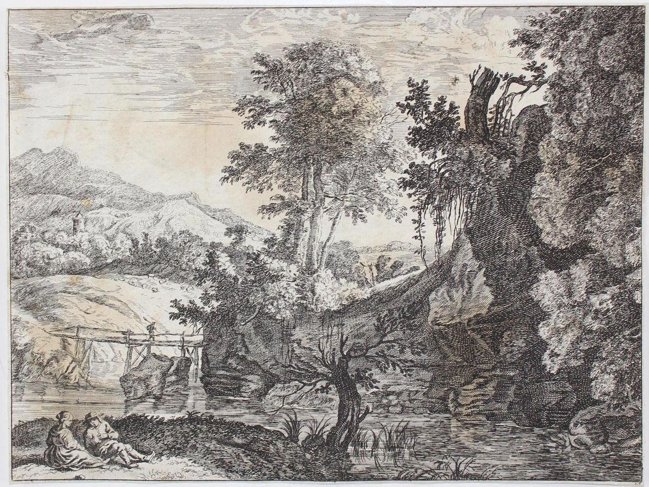 Große Abbildung Nr.2: 123-3045 Almeloven, Jan van: (Künstlergraphik)