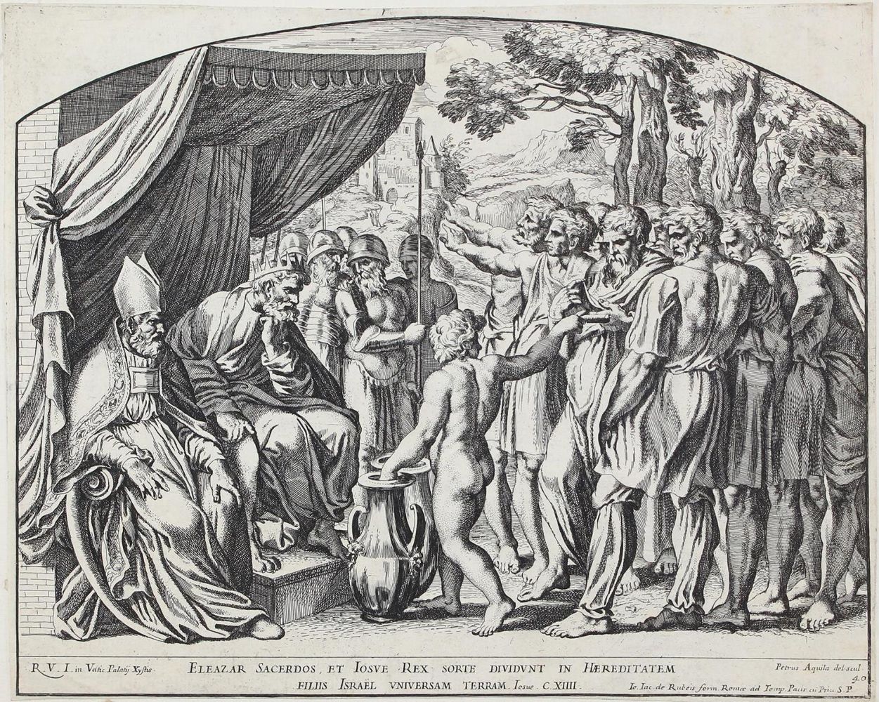 Große Abbildung Nr.1: 123-3057 Aquila, Pietro: (Künstlergraphik)