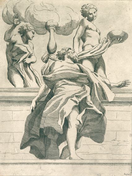Große Abbildung Nr.1: 123-3068 Badalocchio, Sisto: (Künstlergraphik)