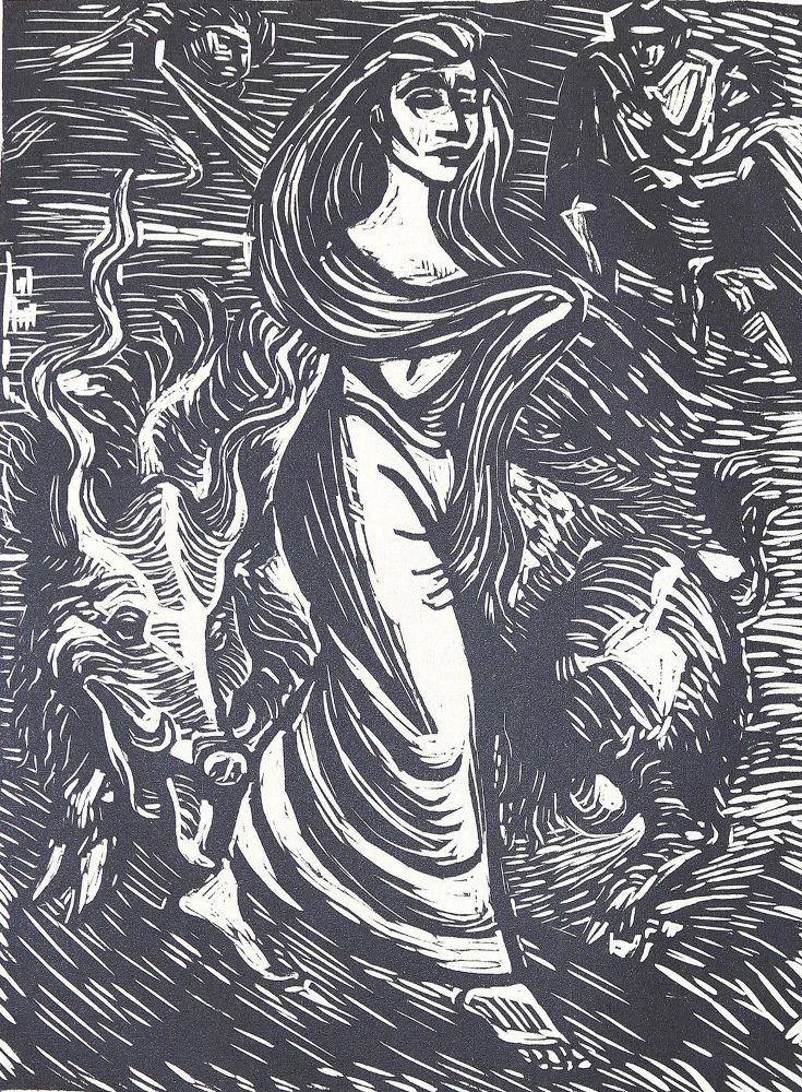 Große Abbildung Nr.2: 123-3075 Barlach, Ernst: (Künstlergraphik)