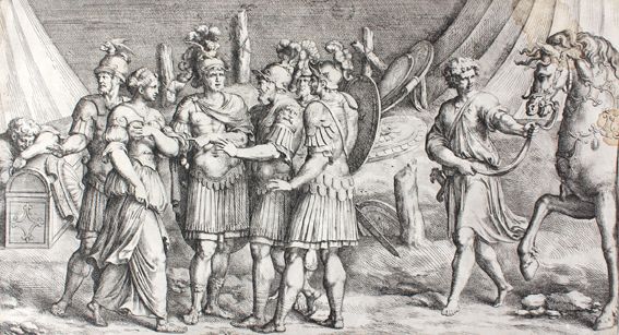 Große Abbildung Nr.1: 123-3076 Bartoli, Pietro Santi: (Künstlergraphik)