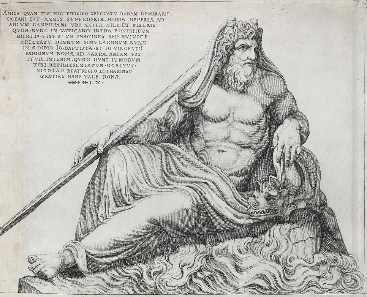Große Abbildung Nr.1: 123-3091 Beatrizet, Nicolas: (Künstlergraphik)