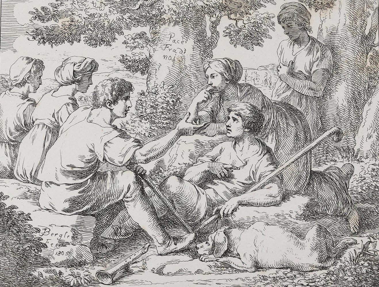 Große Abbildung Nr.3: 123-3111 Bergler, Joseph d. J.: (Künstlergraphik)