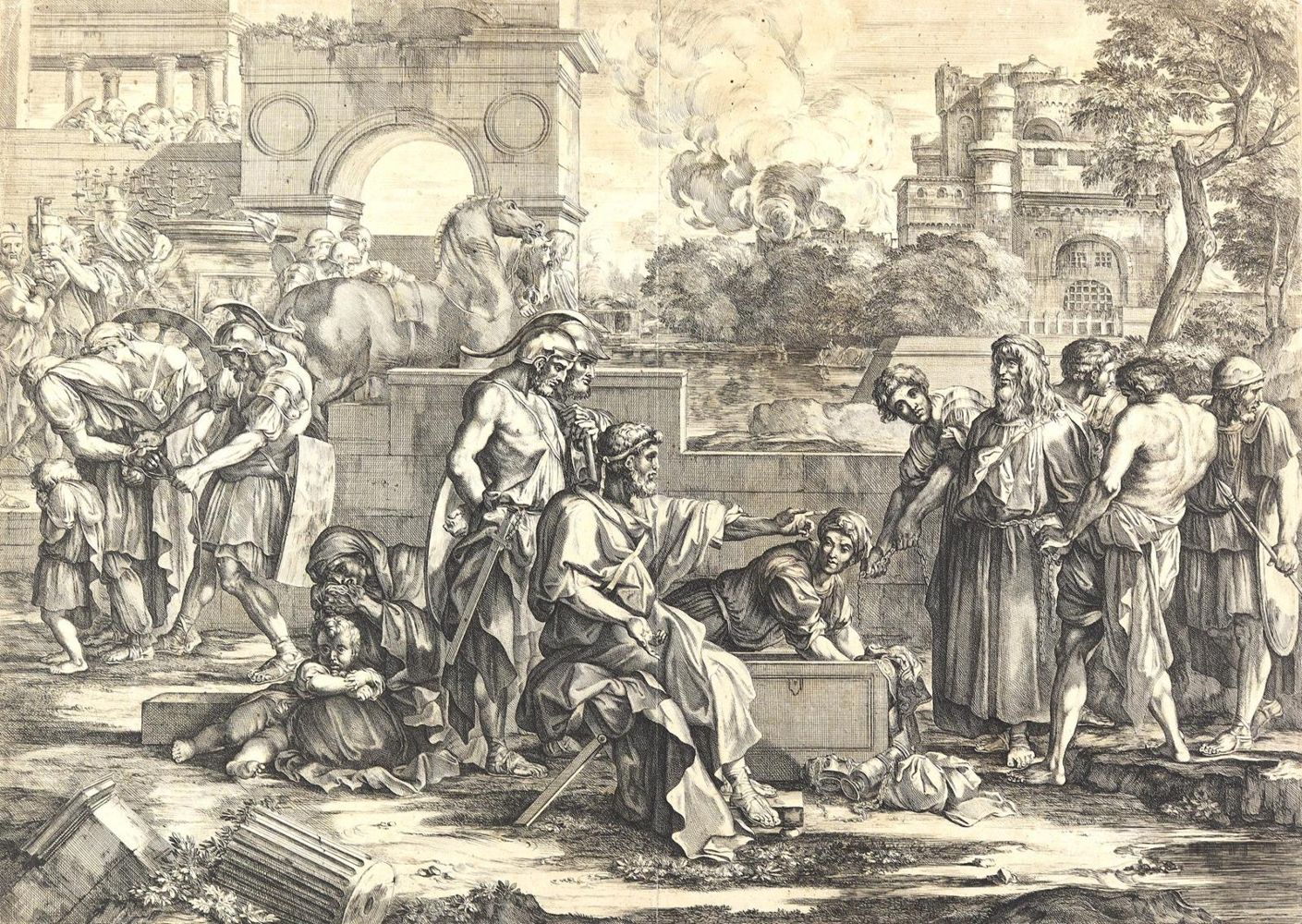 Große Abbildung Nr.1: 123-3141 Bourdon, Sébastian: (Künstlergraphik)