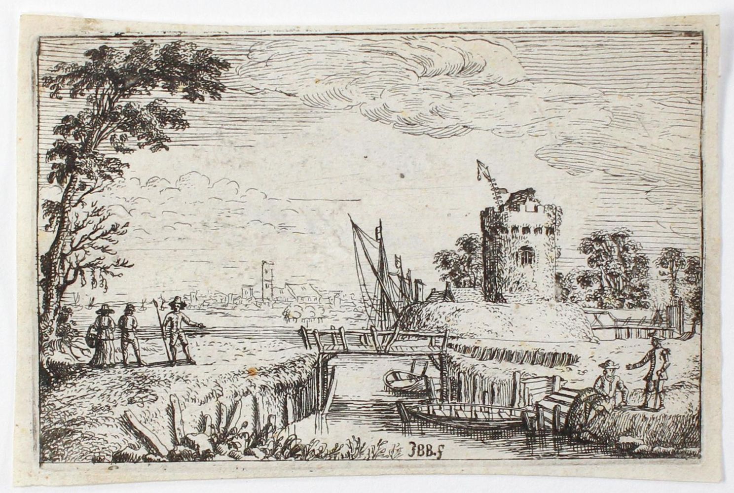 Große Abbildung Nr.1: 123-3143 Bouttats, Johann Baptist: (Künstlergraphik)