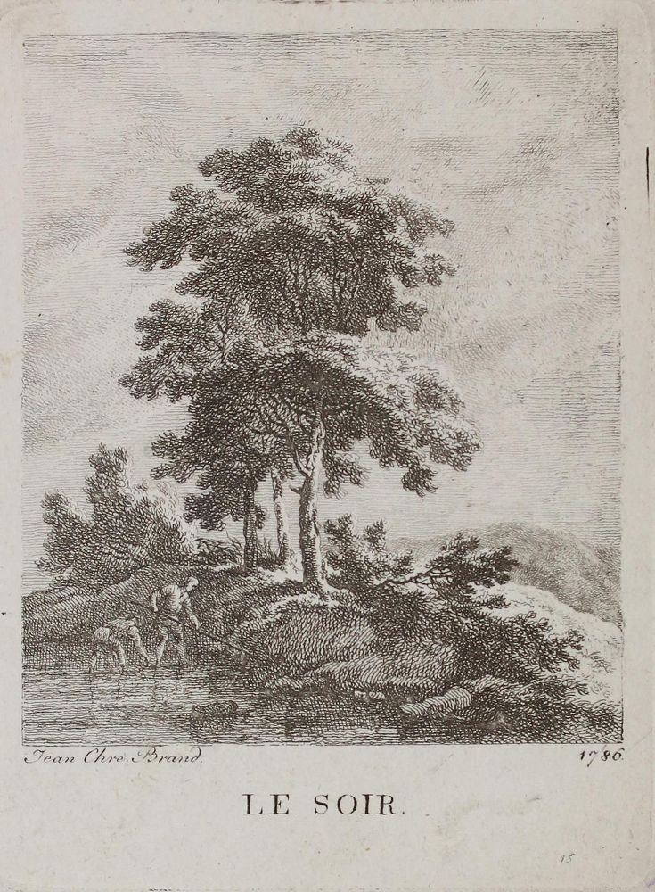 Große Abbildung Nr.2: 123-3146 Brand, Johann Christian: (Künstlergraphik)