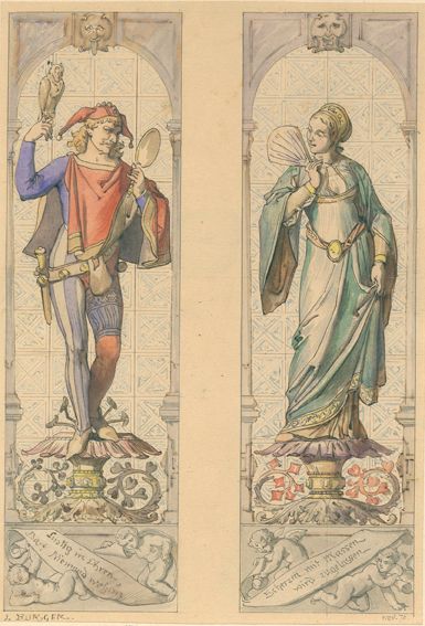 Große Abbildung Nr.1: 123-3154 Burger, Ludwig: (Künstlergraphik)