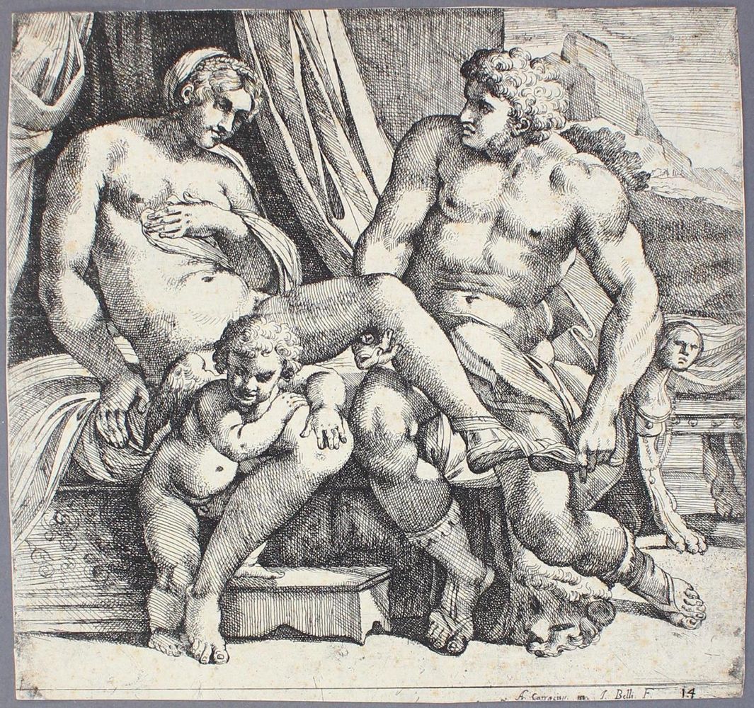 Große Abbildung Nr.1: 123-3165 Carracci, Annibale: (Künstlergraphik)