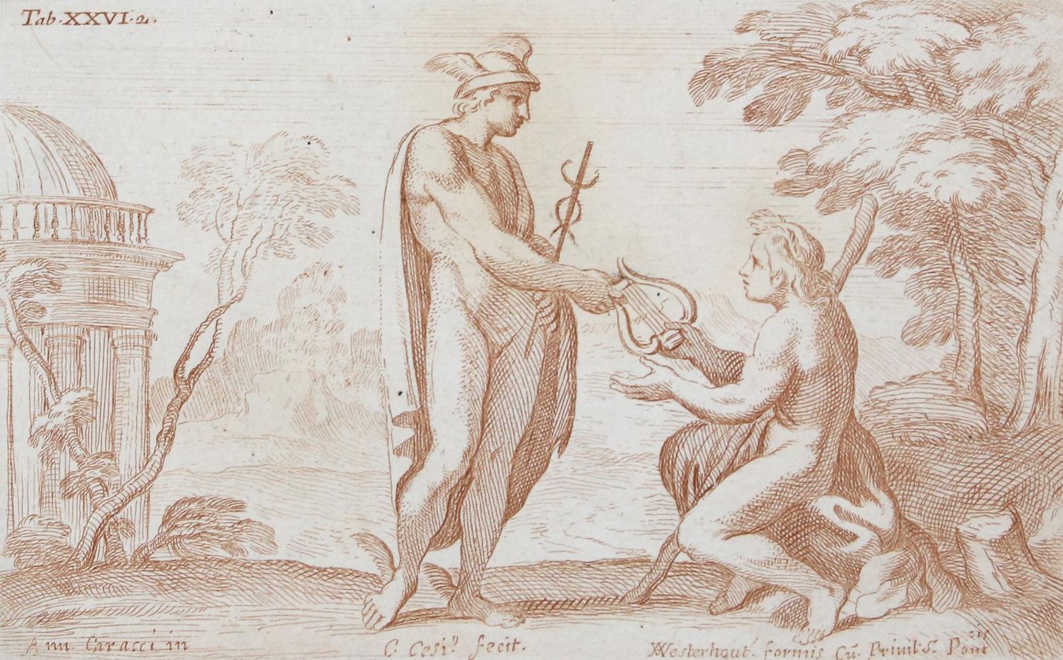 Große Abbildung Nr.1: 123-3169 Cesi, Carlo: (Künstlergraphik)