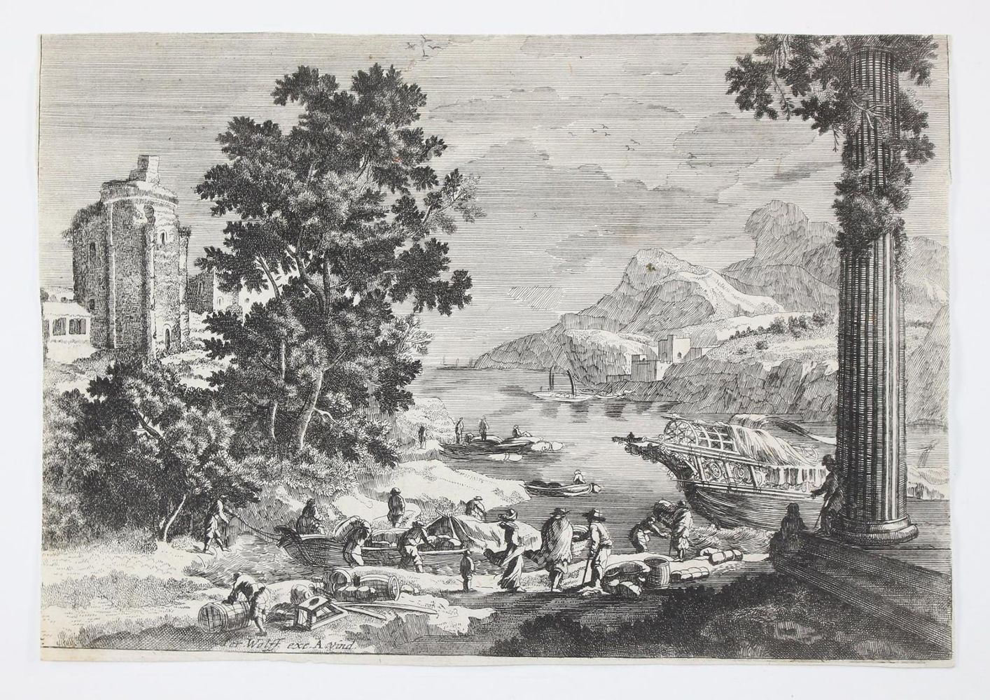 Große Abbildung Nr.5: 123-3169 Cesi, Carlo: (Künstlergraphik)