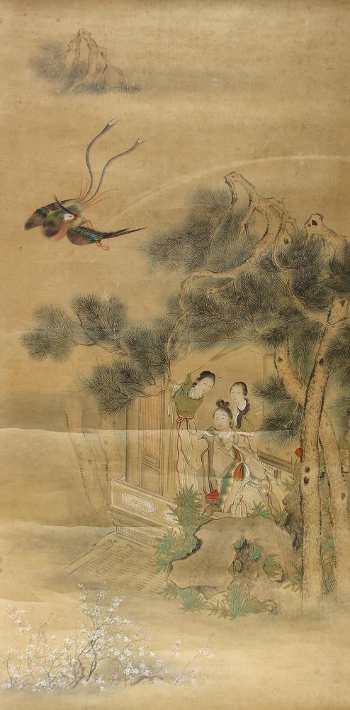 Große Abbildung Nr.1: 123-3182 China.: (Künstlergraphik)