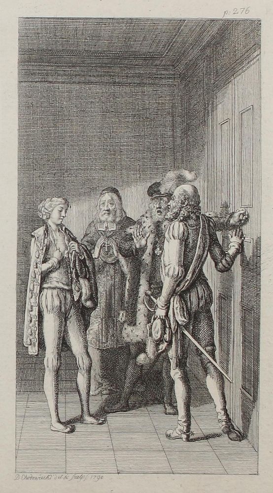 Große Abbildung Nr.25: 123-3187 Chodowiecki, Daniel Nikolaus: (Künstlergraphik)