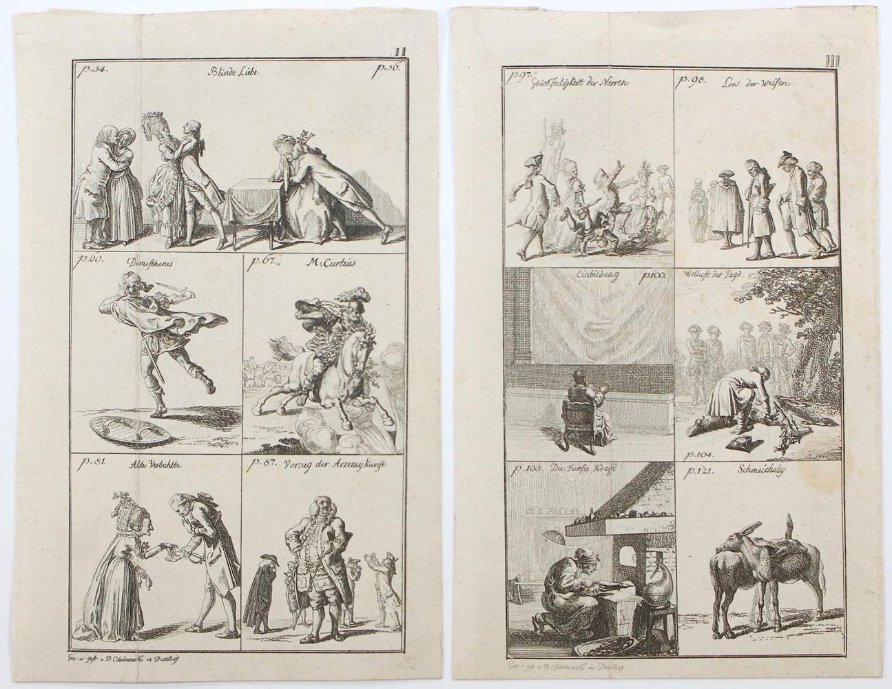 Große Abbildung Nr.27: 123-3187 Chodowiecki, Daniel Nikolaus: (Künstlergraphik)