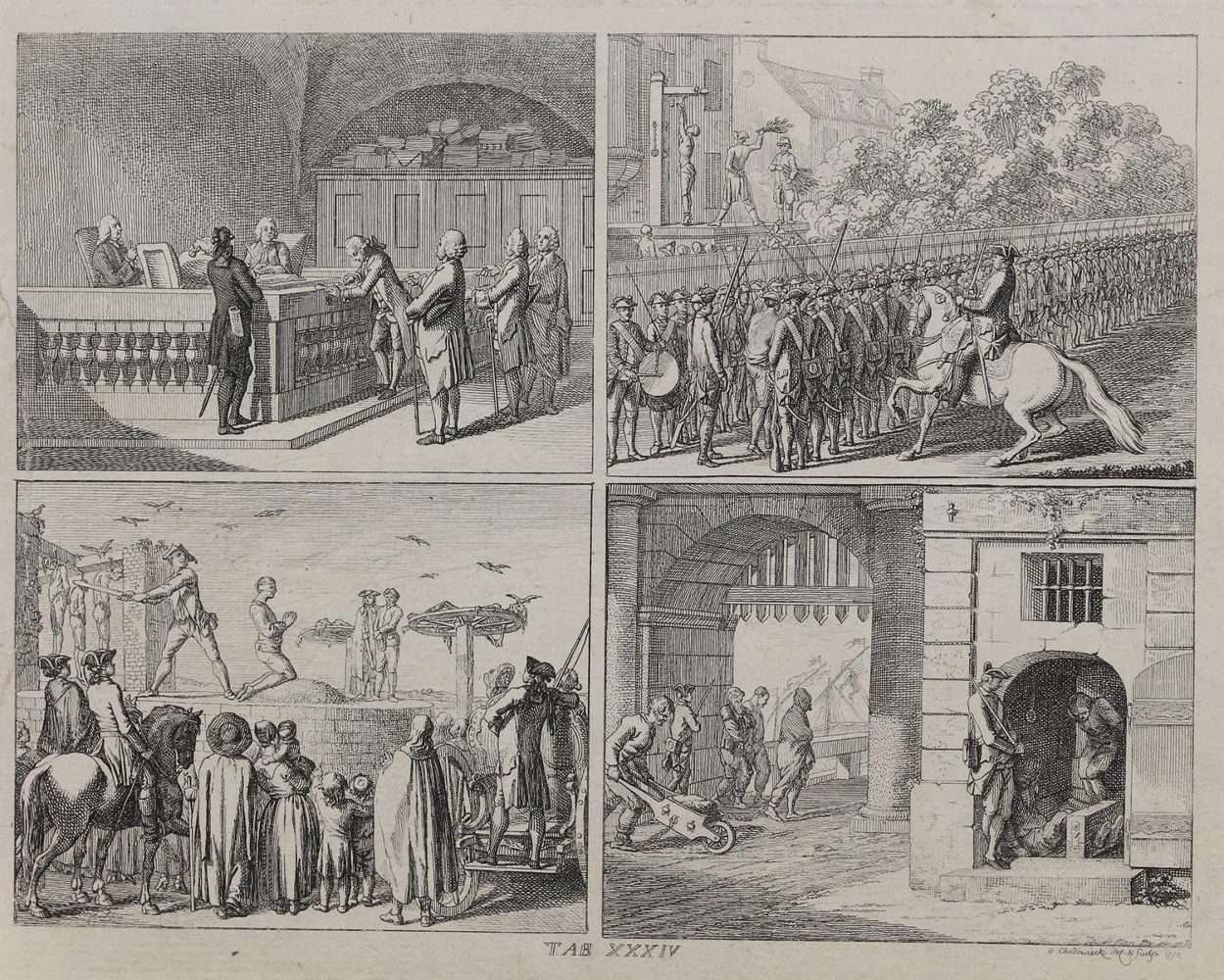 Große Abbildung Nr.28: 123-3187 Chodowiecki, Daniel Nikolaus: (Künstlergraphik)