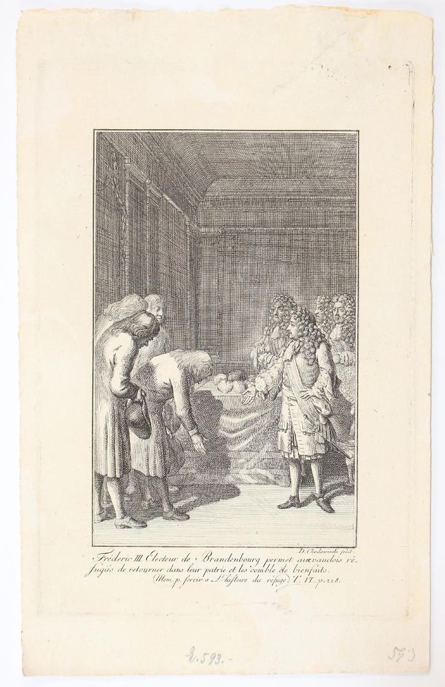 Große Abbildung Nr.8: 123-3187 Chodowiecki, Daniel Nikolaus: (Künstlergraphik)