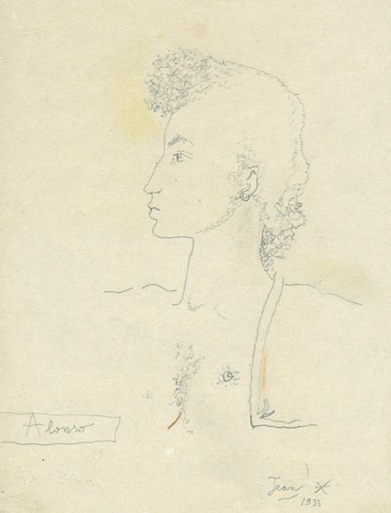 Große Abbildung Nr.1: 123-3195 Cocteau, Jean: (Künstlergraphik)
