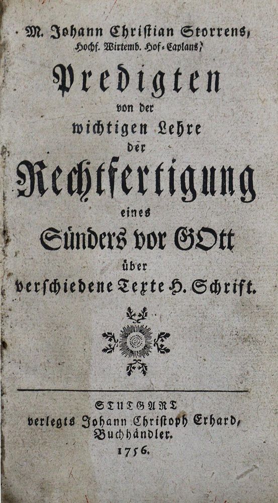 Große Abbildung Nr.1: 123-320 Sammlung: (Alte Drucke, Handschriften und Theologie)