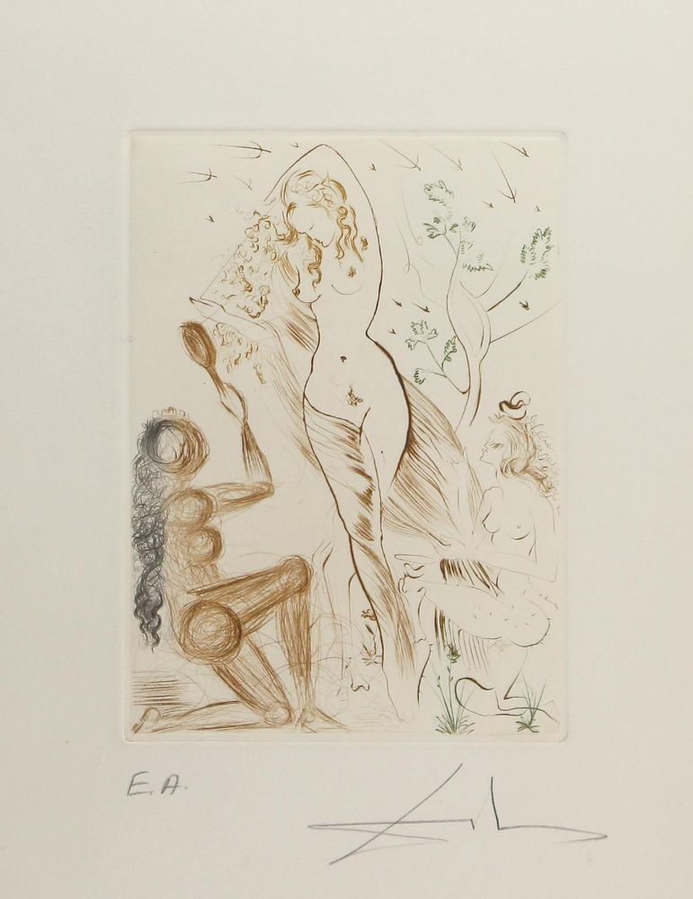 Große Abbildung Nr.1: 123-3215 Dali, Salvador: (Künstlergraphik)