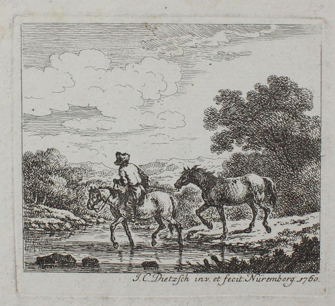 Große Abbildung Nr.2: 123-3232 Dietzsch, Johann Christoph: (Künstlergraphik)