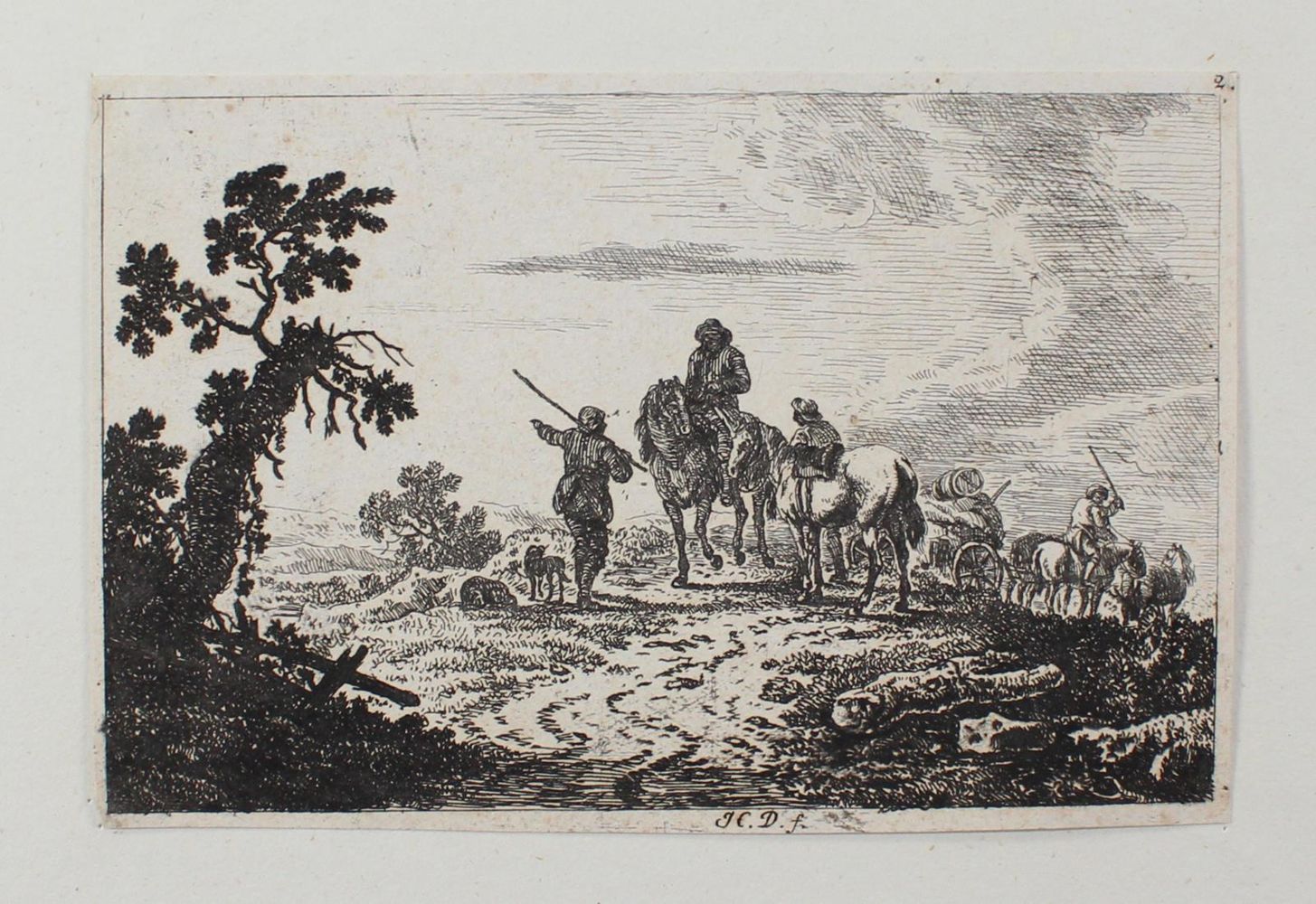 Große Abbildung Nr.6: 123-3232 Dietzsch, Johann Christoph: (Künstlergraphik)