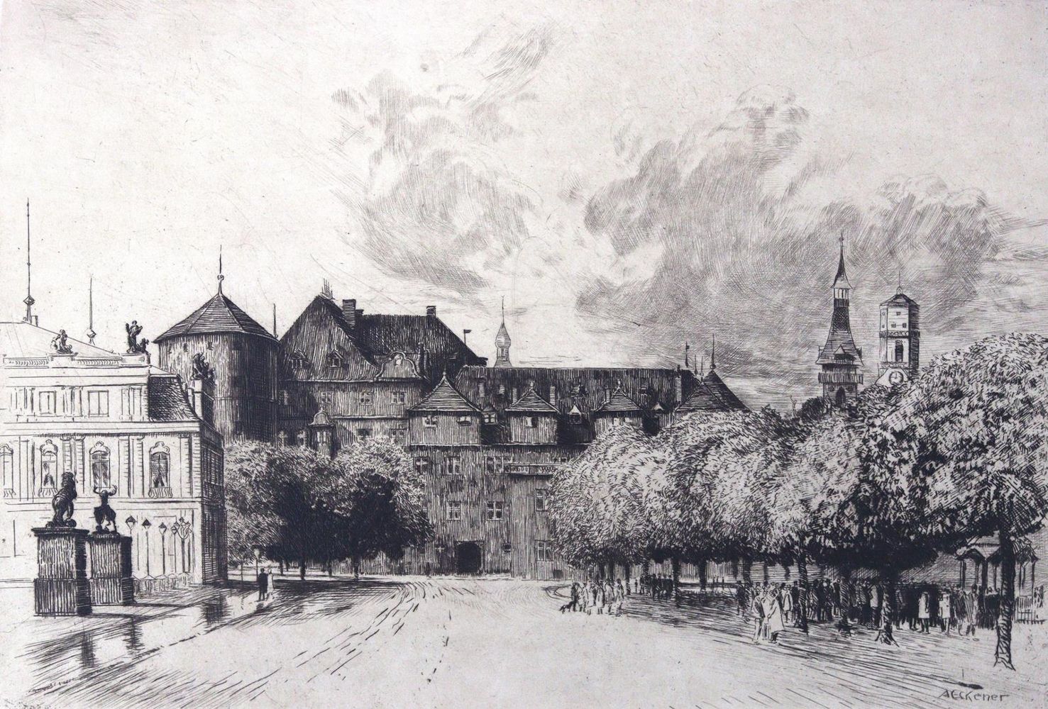 Große Abbildung Nr.3: 123-3263 Eckener, Alexander: (Künstlergraphik)