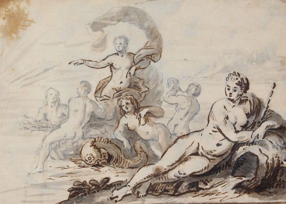 Große Abbildung Nr.1: 123-3267 Unbekannter Zeichner: (Künstlergraphik, Elsheimer)