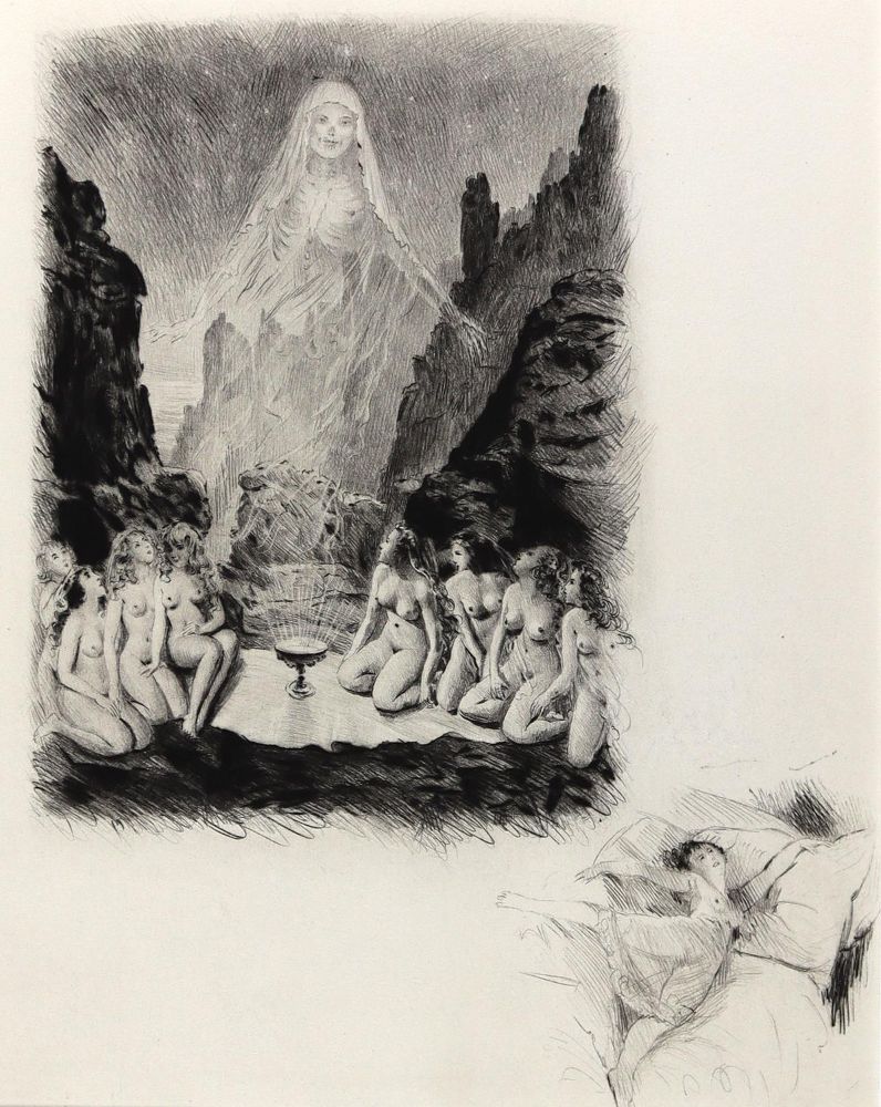Große Abbildung Nr.1: 123-3276 Bécat, Paul Émile: (Künstlergraphik, Erotika - Galantes)