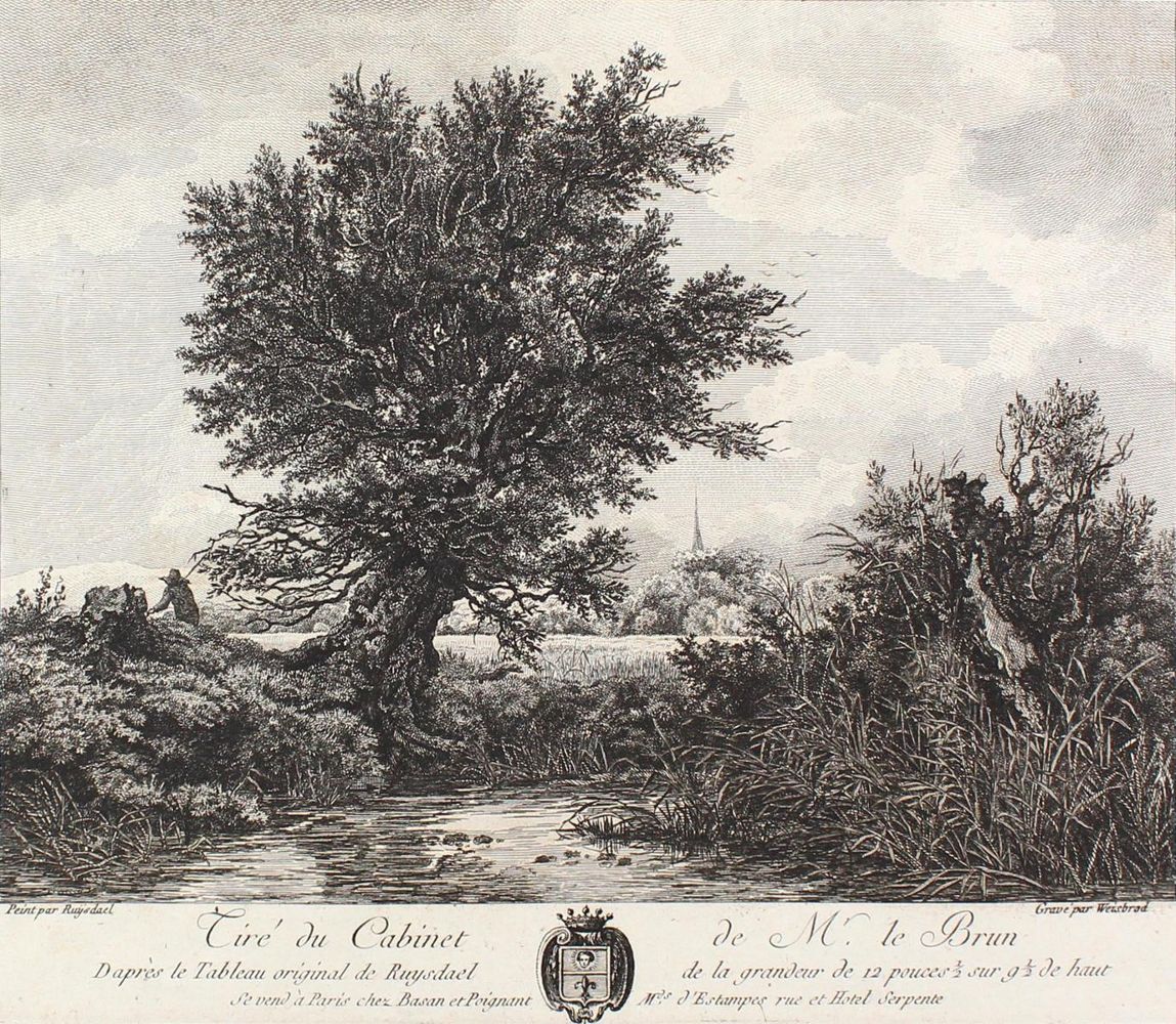 Große Abbildung Nr.2: 123-3302 Flusslandschaften.: (Künstlergraphik)