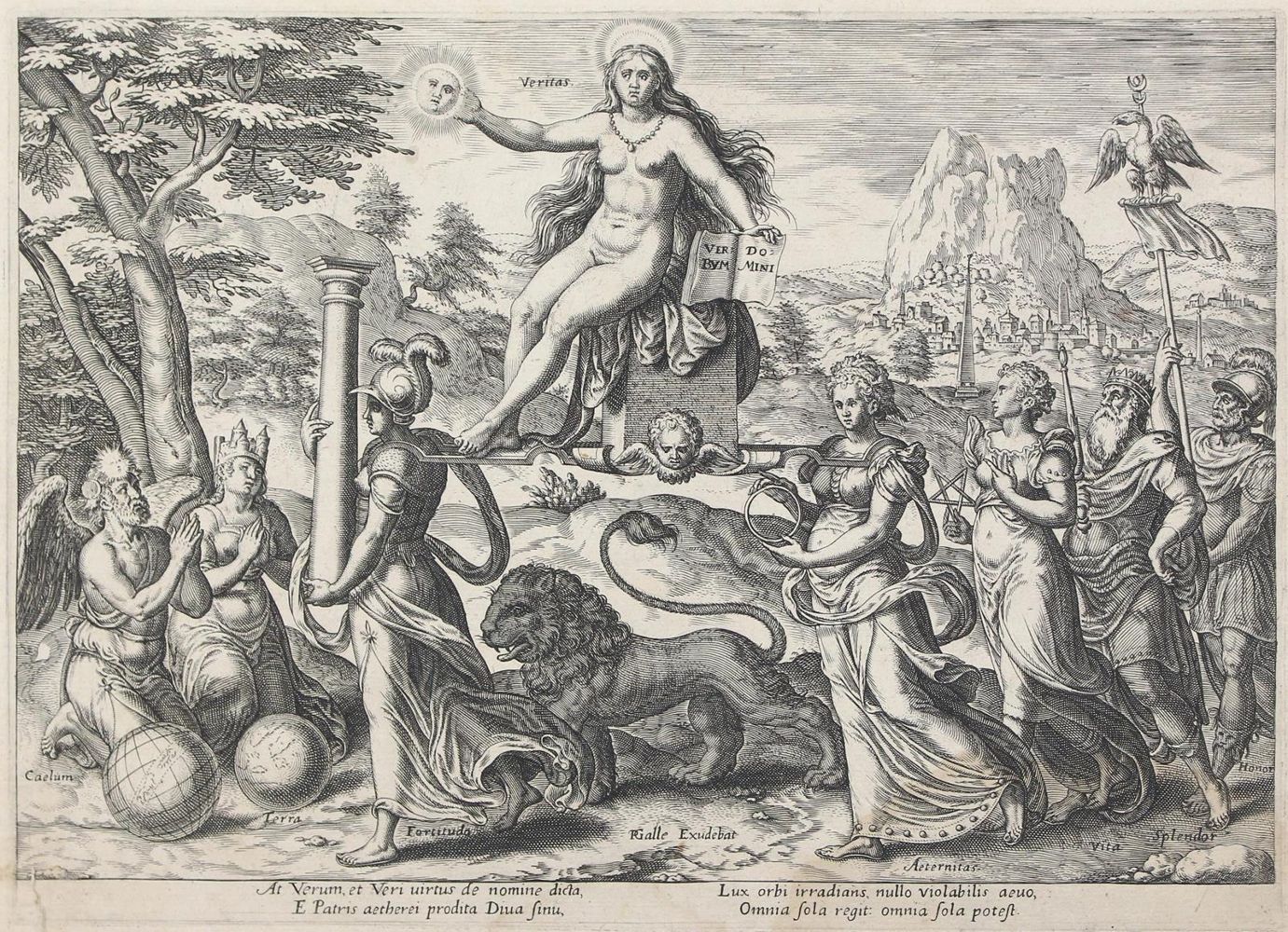Große Abbildung Nr.1: 123-3318 Galle, Philipp: (Künstlergraphik)