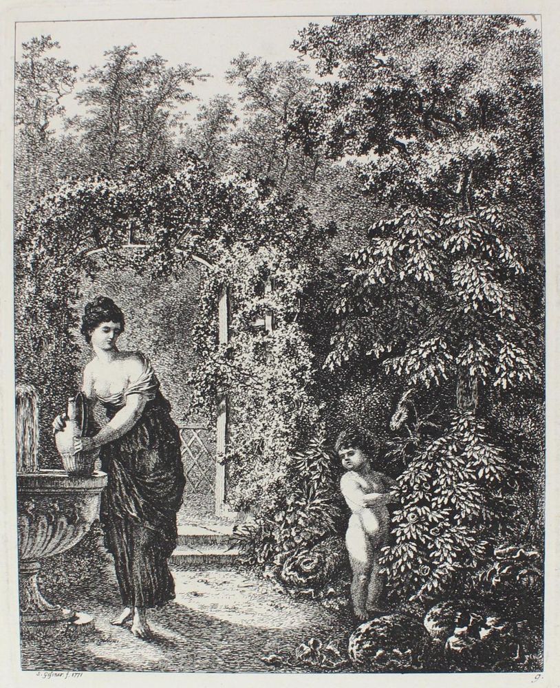 Große Abbildung Nr.2: 123-3335 Gessner, Salomon: (Künstlergraphik)