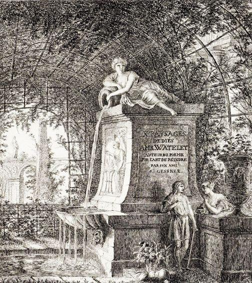 Große Abbildung Nr.1: 123-3336 Gessner, Salomon: (Künstlergraphik)