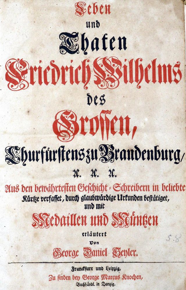 Große Abbildung Nr.1: 123-337 Seyler,G.D.: (Alte Drucke, Handschriften und Theologie)