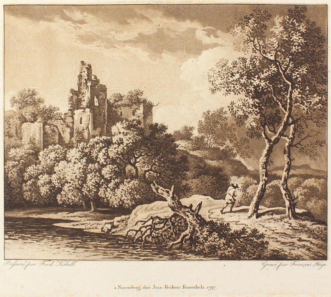 Große Abbildung Nr.1: 123-3374 Hegi, Franz: (Künstlergraphik)
