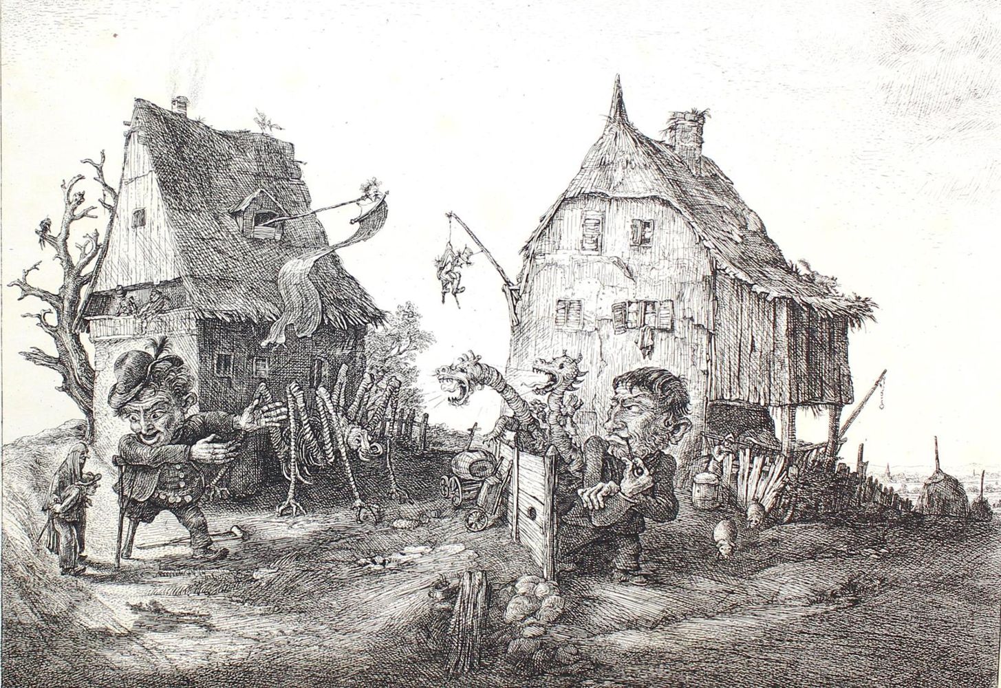 Große Abbildung Nr.1: 123-3385 Henneberger, Wilhelm: (Künstlergraphik)