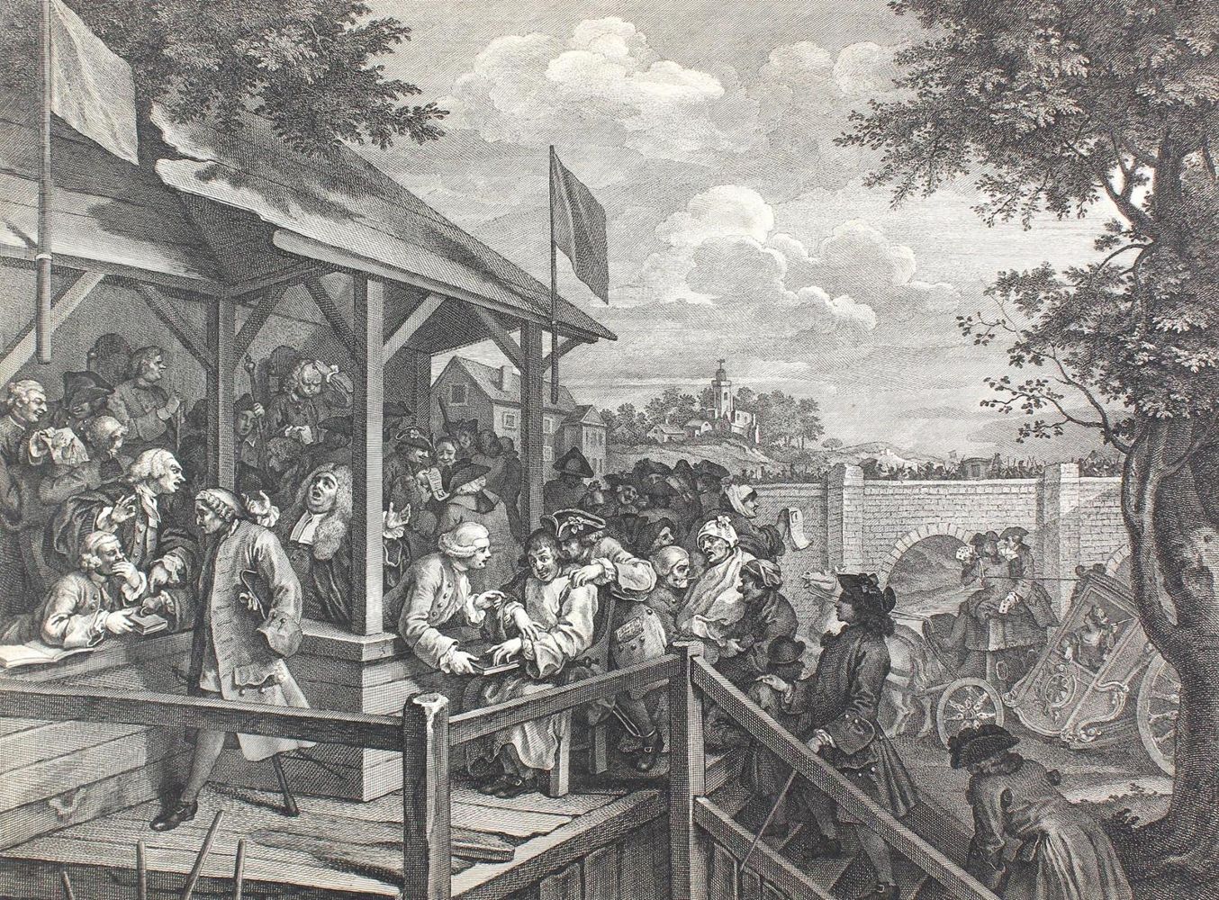 Große Abbildung Nr.1: 123-3399 Hogarth, William: (Künstlergraphik)