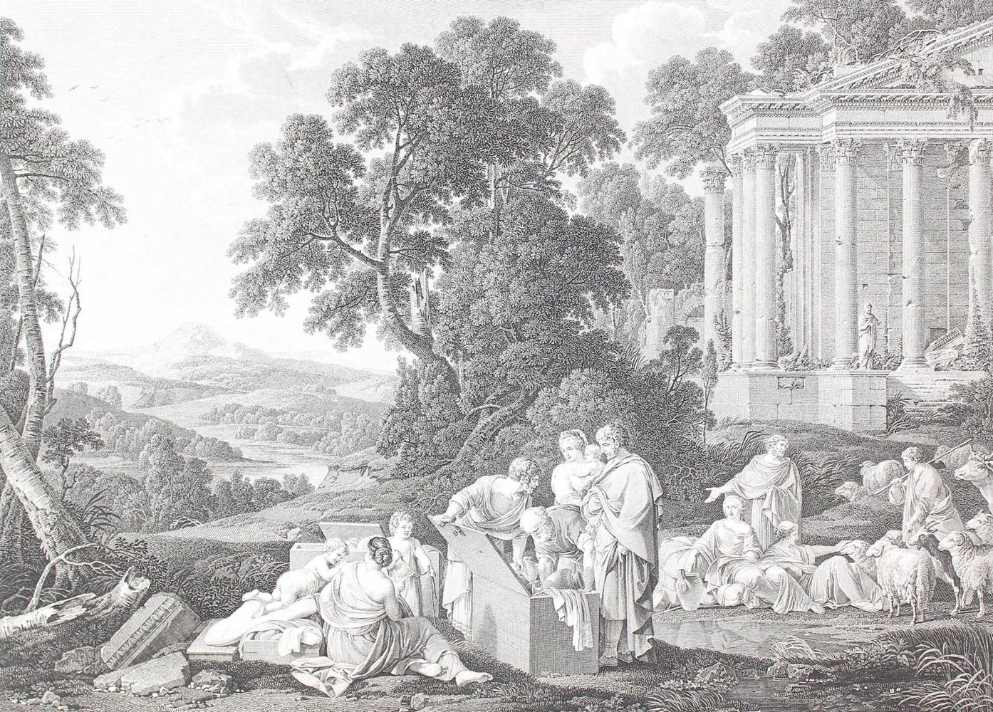 Große Abbildung Nr.1: 123-3426 Hyre, Laurent de la: (Künstlergraphik)