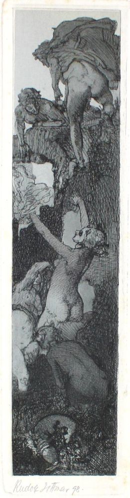 Große Abbildung Nr.2: 123-3472 Jettmar, Rudolf: (Künstlergraphik)