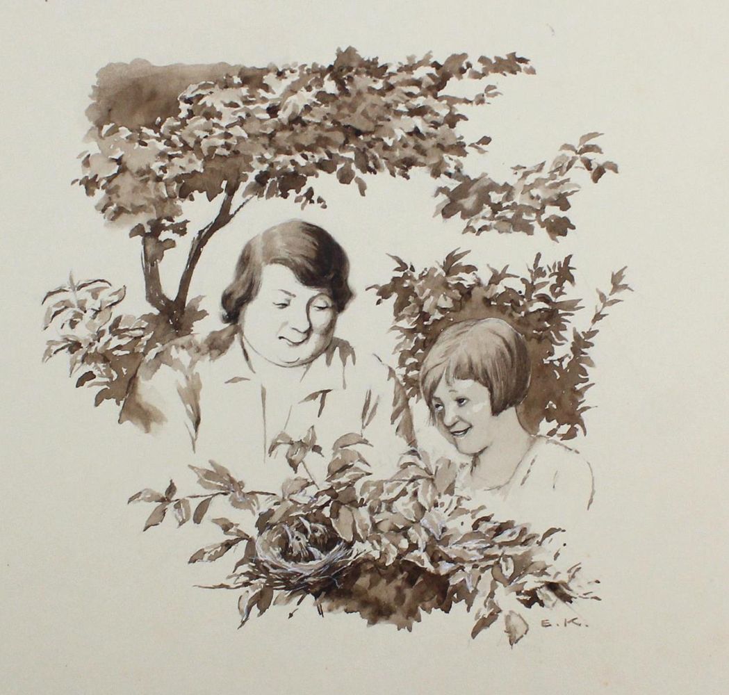 Große Abbildung Nr.2: 123-3515 Kirchner, Eugen: (Künstlergraphik, Karikatur)