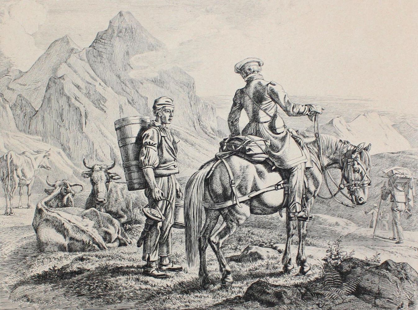 Große Abbildung Nr.3: 123-3564 Klein, Johann Adam: (Künstlergraphik)