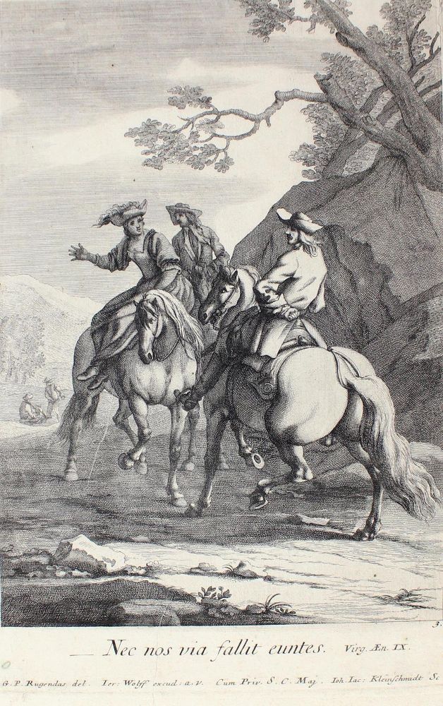 Große Abbildung Nr.3: 123-3572 Kleinschmidt, Johann Jakob: (Künstlergraphik)