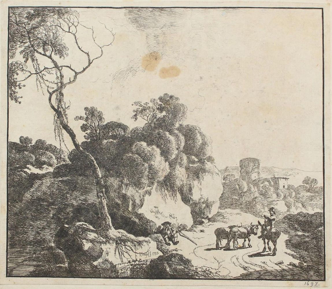 Große Abbildung Nr.4: 123-3573 Klengel, Johann Christian: (Künstlergraphik)