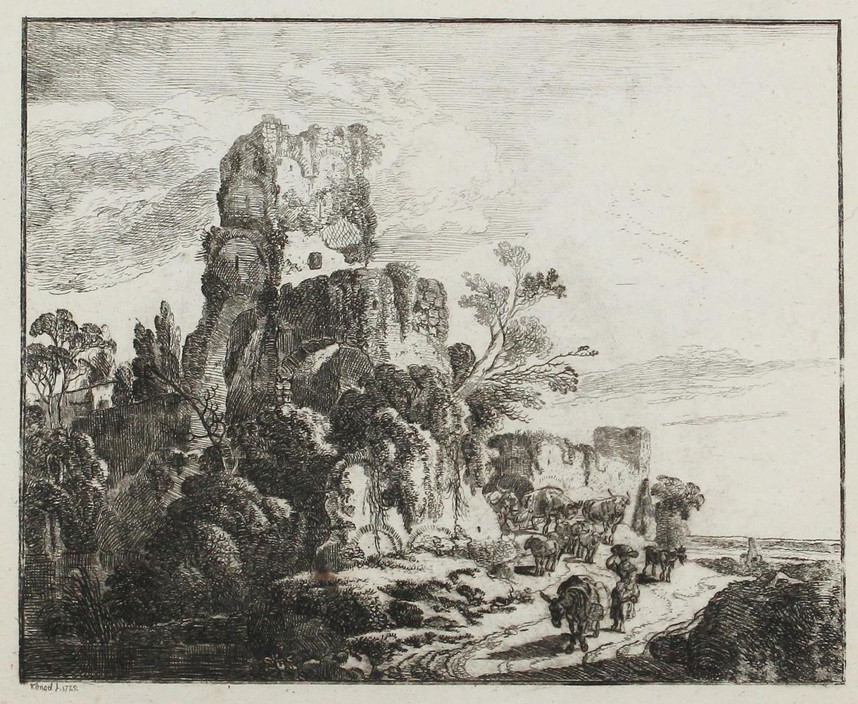 Große Abbildung Nr.1: 123-3584 Klengel, Johann Christian: (Künstlergraphik)