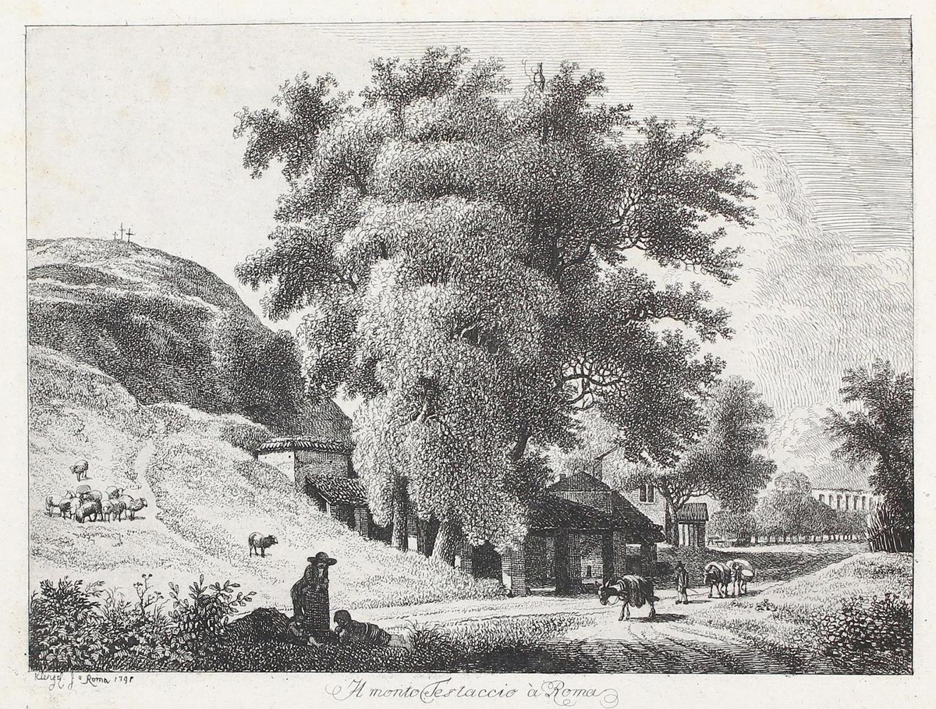 Große Abbildung Nr.1: 123-3585 Klengel, Johann Christian: (Künstlergraphik)