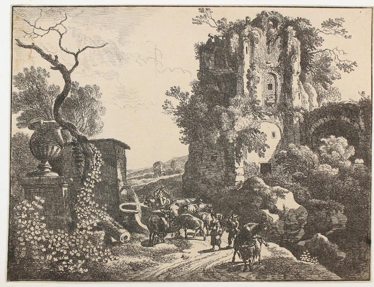 Große Abbildung Nr.3: 123-3585 Klengel, Johann Christian: (Künstlergraphik)