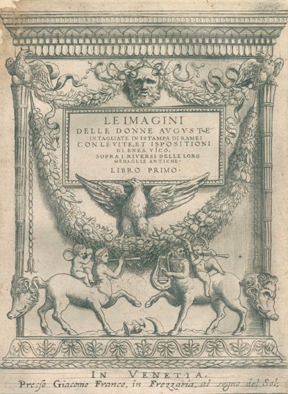 Große Abbildung Nr.1: 123-360 Vico,E.: (Alte Drucke, Handschriften und Theologie)