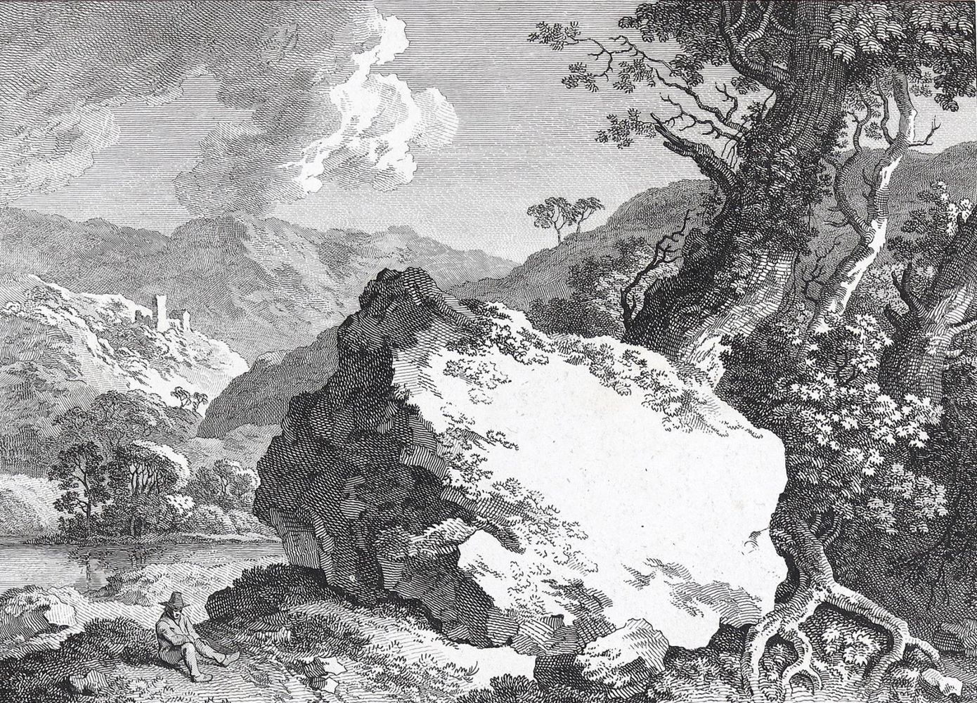 Große Abbildung Nr.2: 123-3601 Kobell, Ferdinand: (Künstlergraphik)