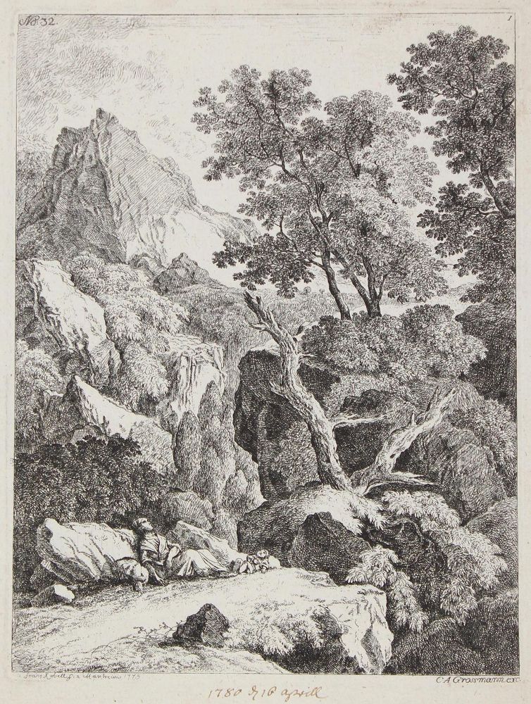 Große Abbildung Nr.1: 123-3602 Kobell, Franz Innocenz: (Künstlergraphik)