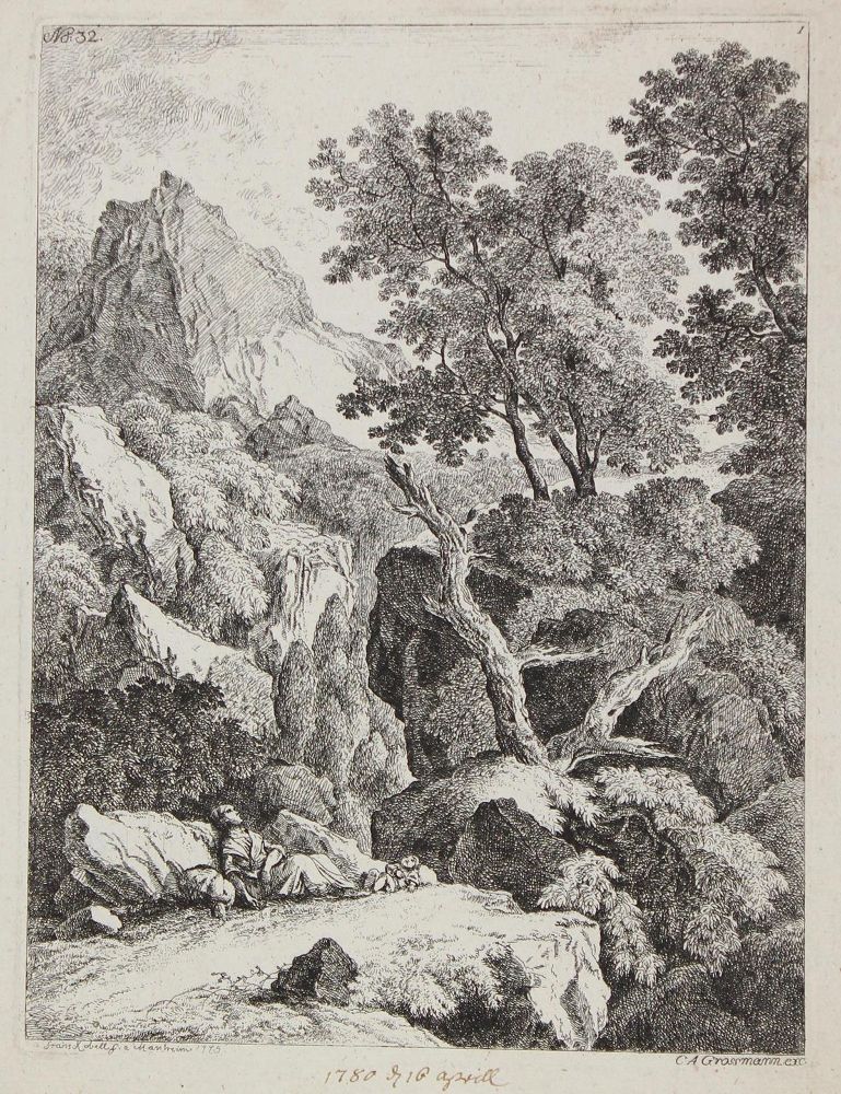 Große Abbildung Nr.2: 123-3602 Kobell, Franz Innocenz: (Künstlergraphik)