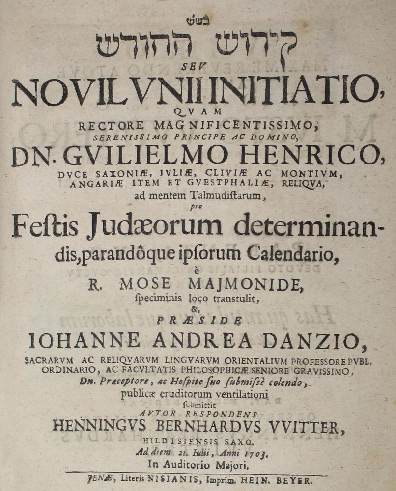 Große Abbildung Nr.5: 123-363 Wagenseil,J.Ch.: (Alte Drucke, Handschriften und Theologie)